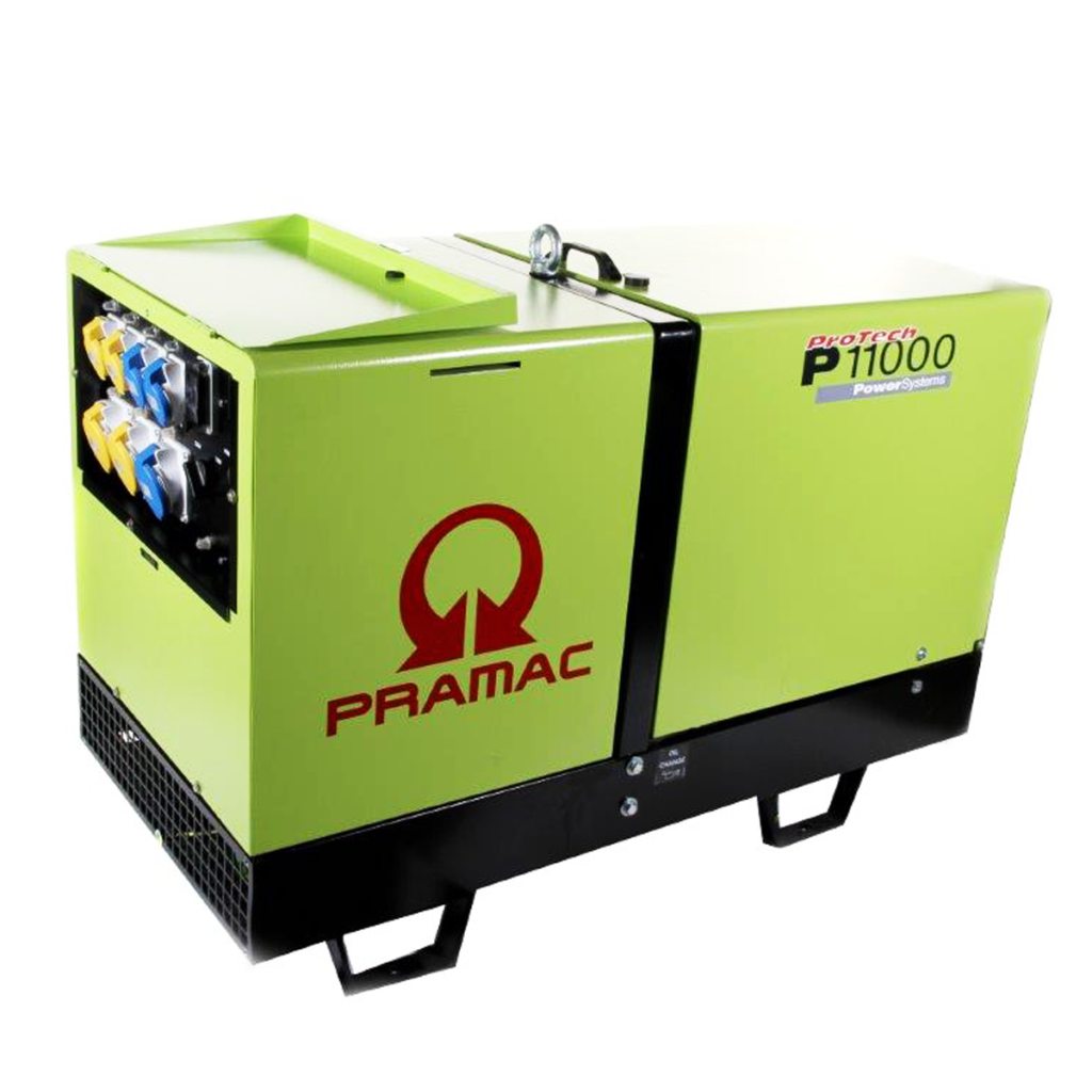 Pramac P11000 Silent Electric Start Diesel Generator Generators Direct