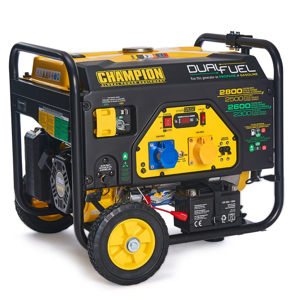 Champion CPG3500E2DF Dual Fuel Generator Generators Direct