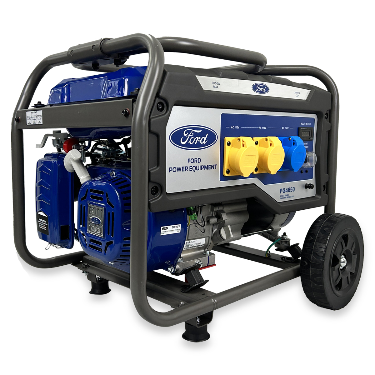 Ford-FG4650-Q-Series-Petrol-Generator-Side-Angle-Front-Left