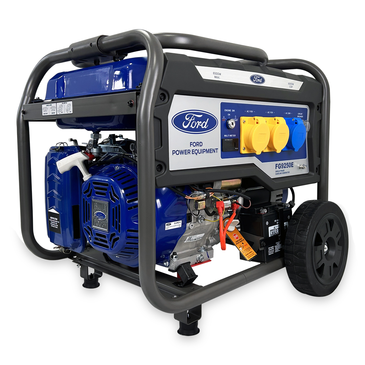 Ford-FG9250E-Q-Series-Electric-Start-Petrol-Generator-Side-Angle-Main-Image