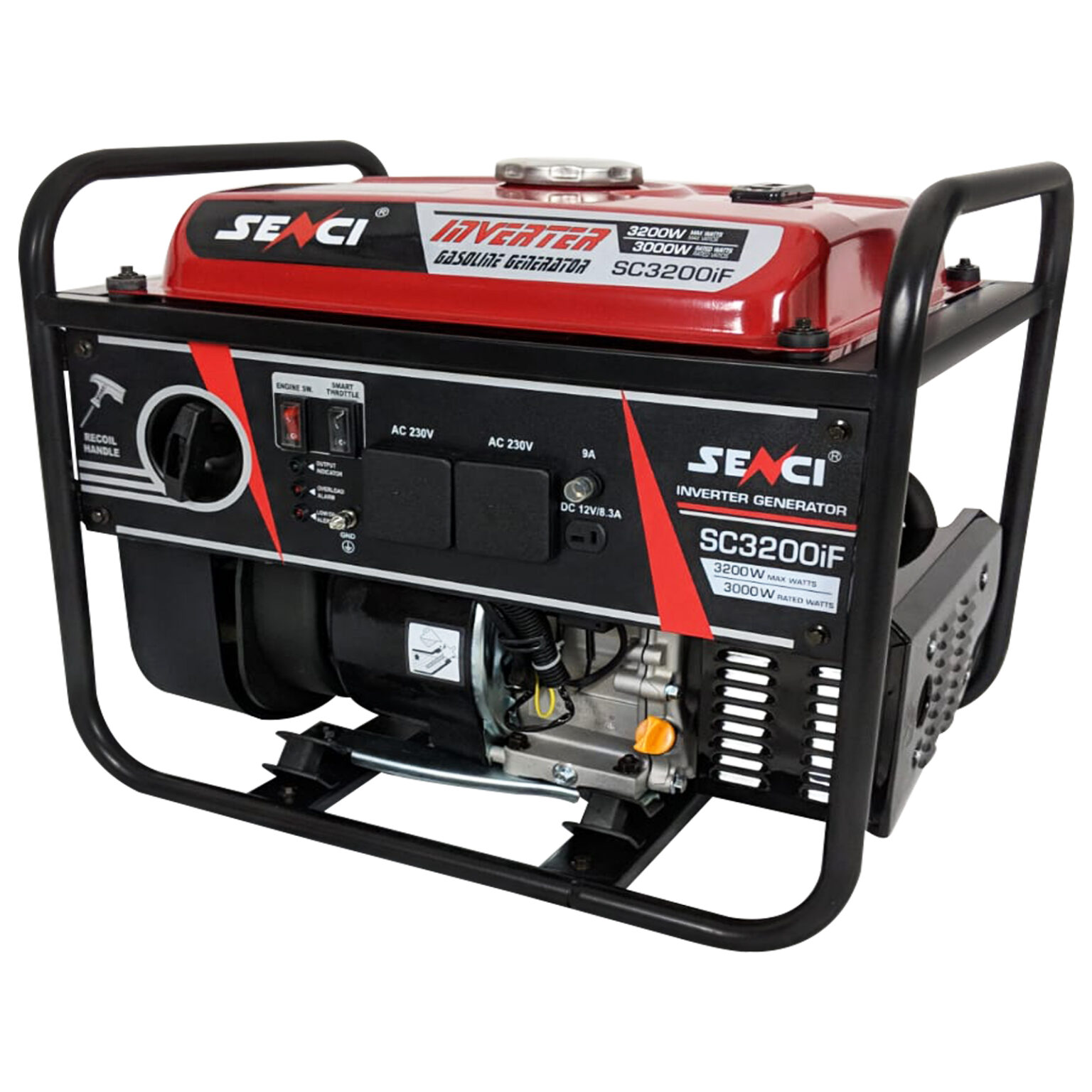 Senci SC3200iF Inverter Petrol Generator Generators Direct