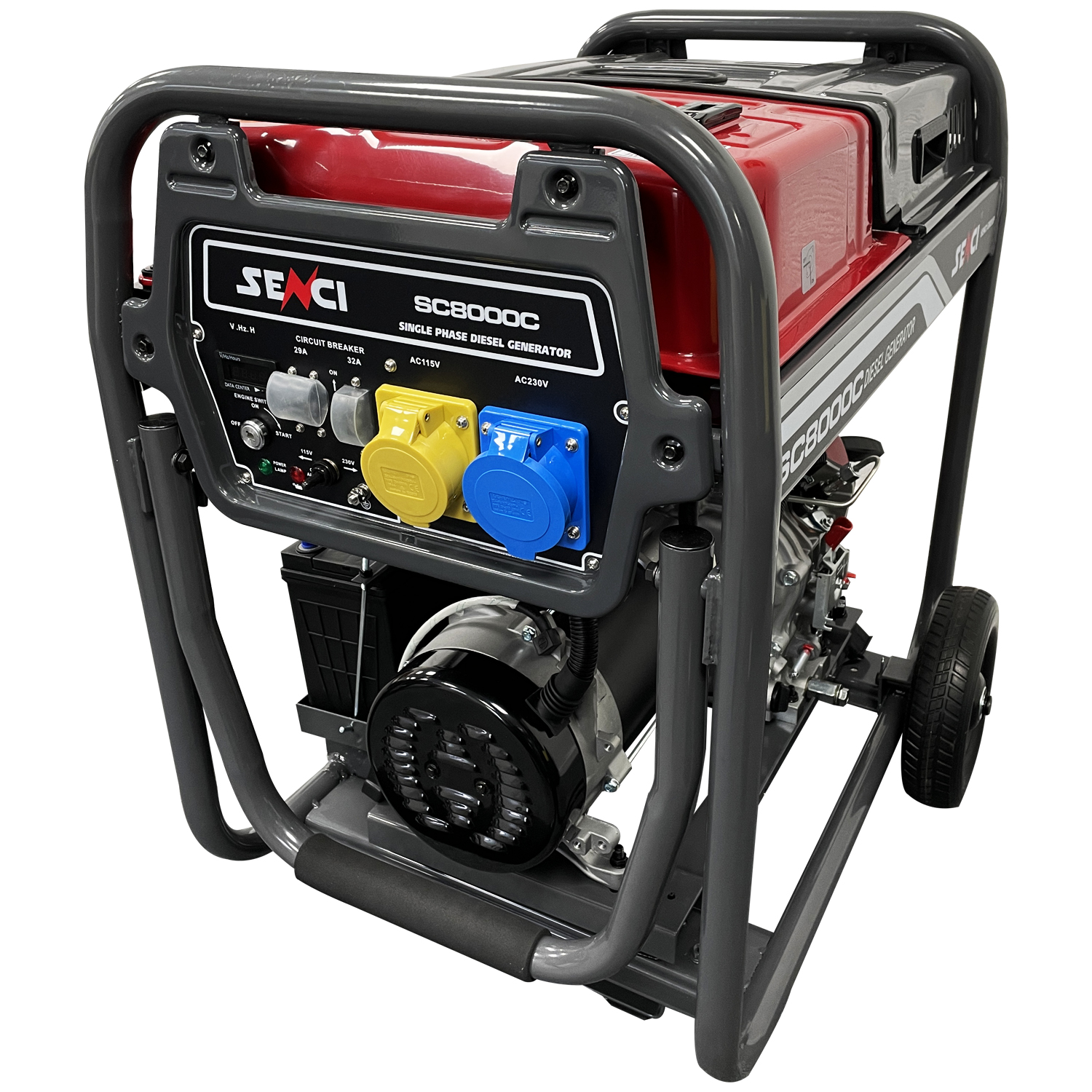 Senci SC8000C Open Frame Diesel Generator Generators Direct