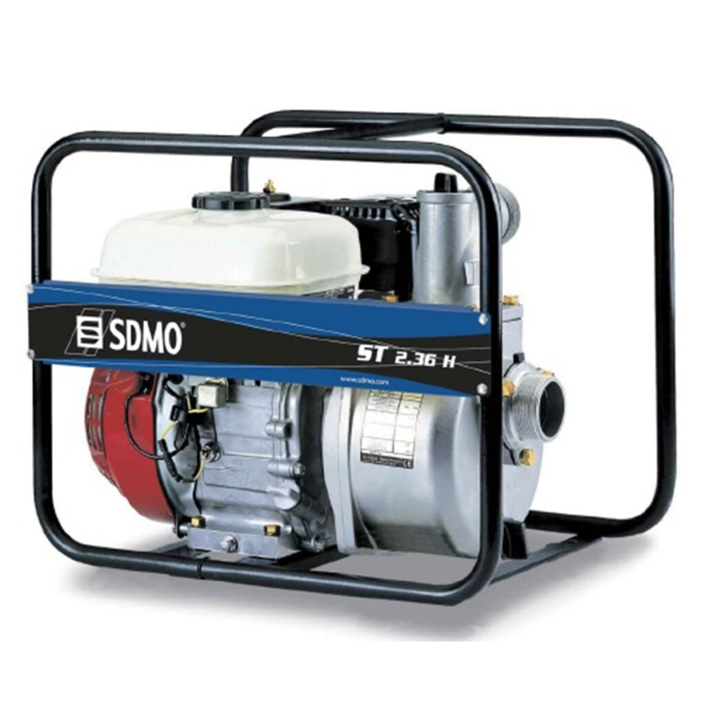 SDMO ST236H Petrol Water Pump Generators Direct
