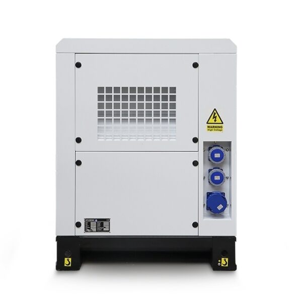 Back end of Hyundai DHY28KSEm Diesel Generator.