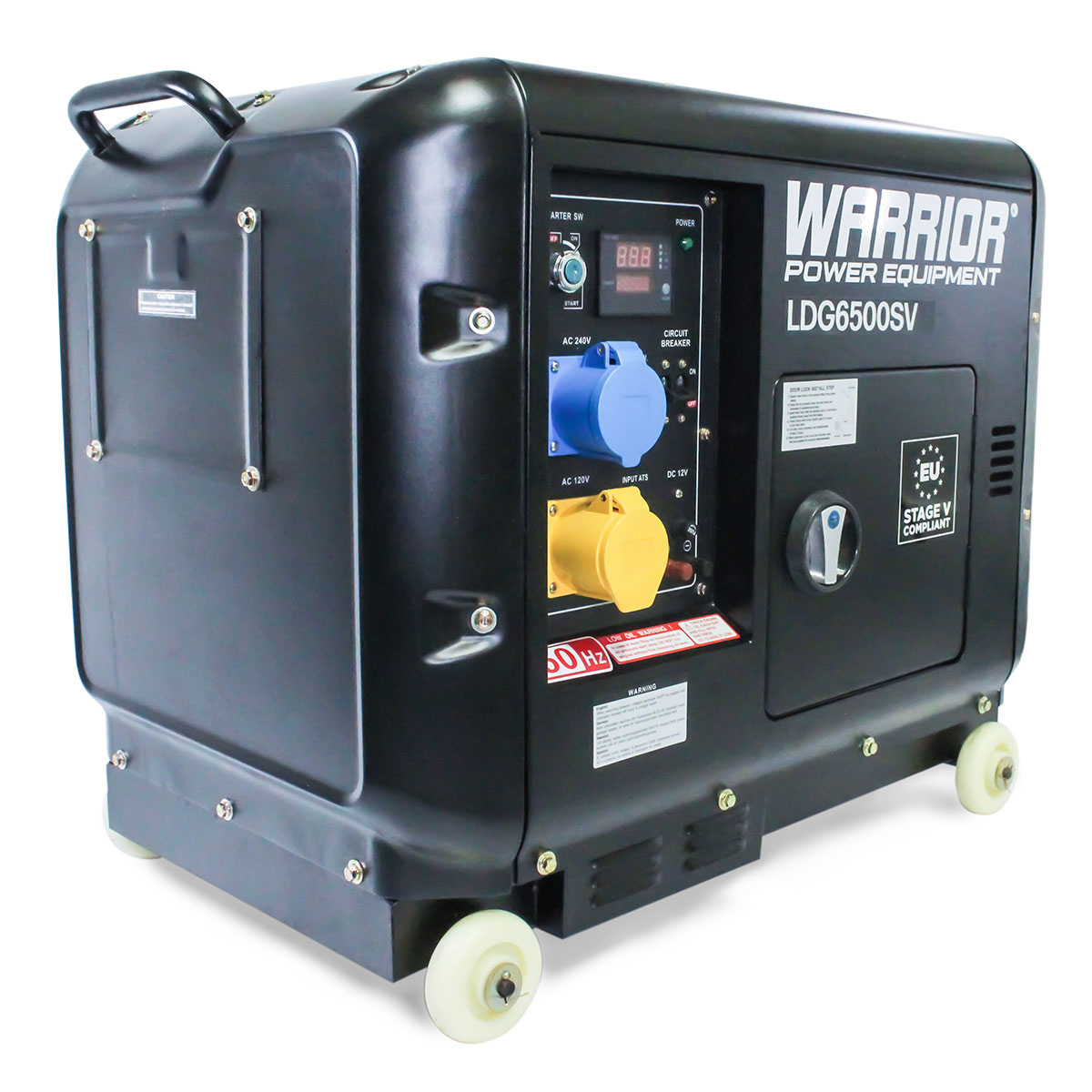 Warrior LDG6500SV Silent Diesel Generator