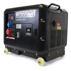 Black Warrior LDG6500SV3 Silent Diesel Generator 3-Phase.