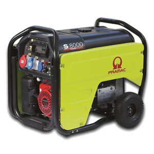Pramac S8000 Electric Start Petrol Generator Long Run 3-Phase