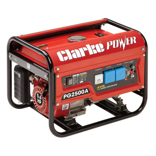 Clarke PG2500A 2.2kVA Petrol Generator Generators Direct
