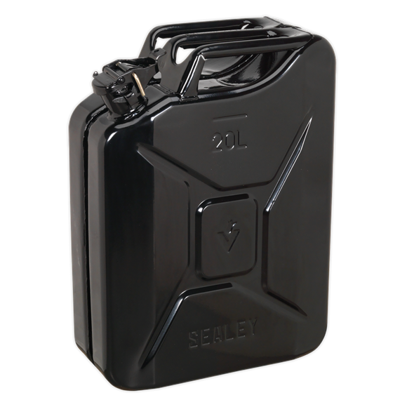 sealey-JC20B-20L-Jerry-Can-Black