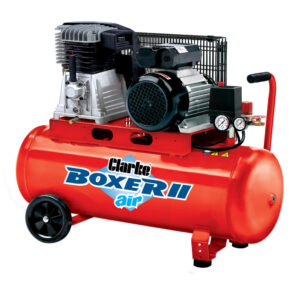 Clarke Boxer 2 14/100P O/L 14 CFM 100 Litre 3HP Belt Driven Air Compressor 230V