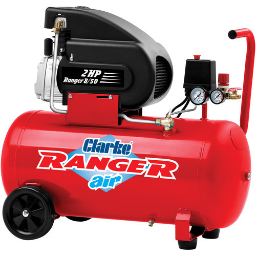 Clarke Ranger 8/50 2HP 50 Litre 7 CFM Air Compressor 230V