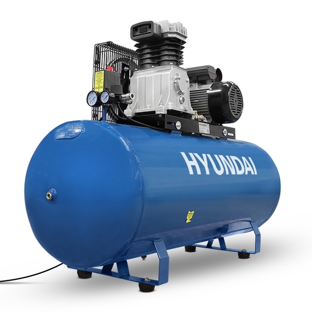 Hyundai HY3200S 3HP 200 Litre 14 CFM Electric Air Compressor (230V)-001