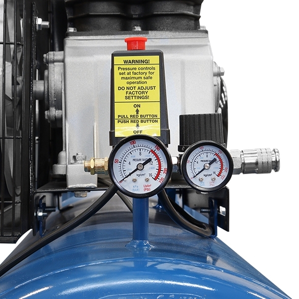 Hyundai HY3200S 3HP 200 Litre 14 CFM Electric Air Compressor (230V)-009
