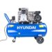 Hyundai HY3100P 3HP 100 Litre 14 CFM Twin Cylinder, Belt Drive Electric Air Compressor (230V)