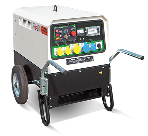 MHM MG6000 SSY-5-ECO Diesel Generator inc. Wheel Kit