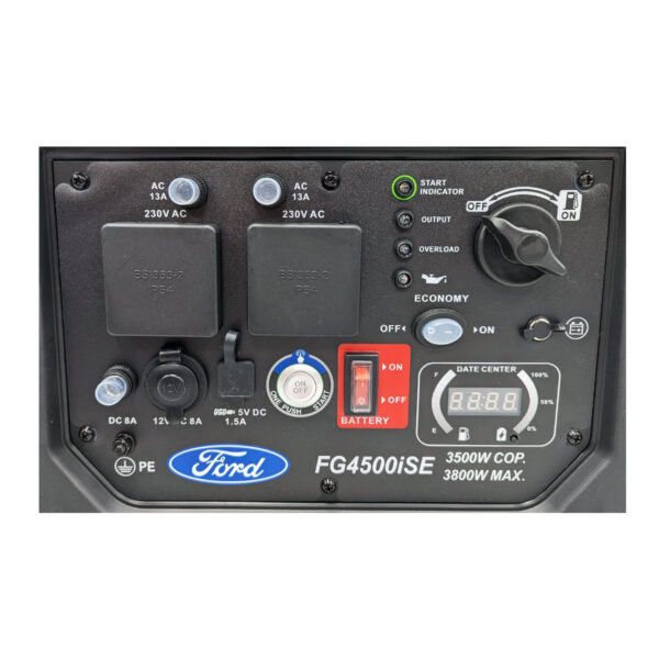Ford-FG4500ISE-control-pannel-View--Inverter-Generator