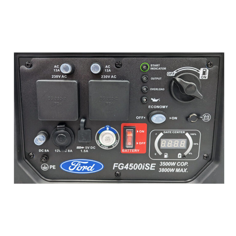 Ford-FG4500ISE-control-pannel-View--Inverter-Generator
