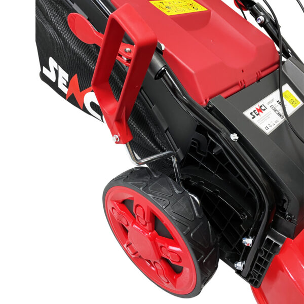 Senci-LMB19S57-149cc-482mm-Self-Propelled-Petrol-Lawnmower-adjustable-Heights