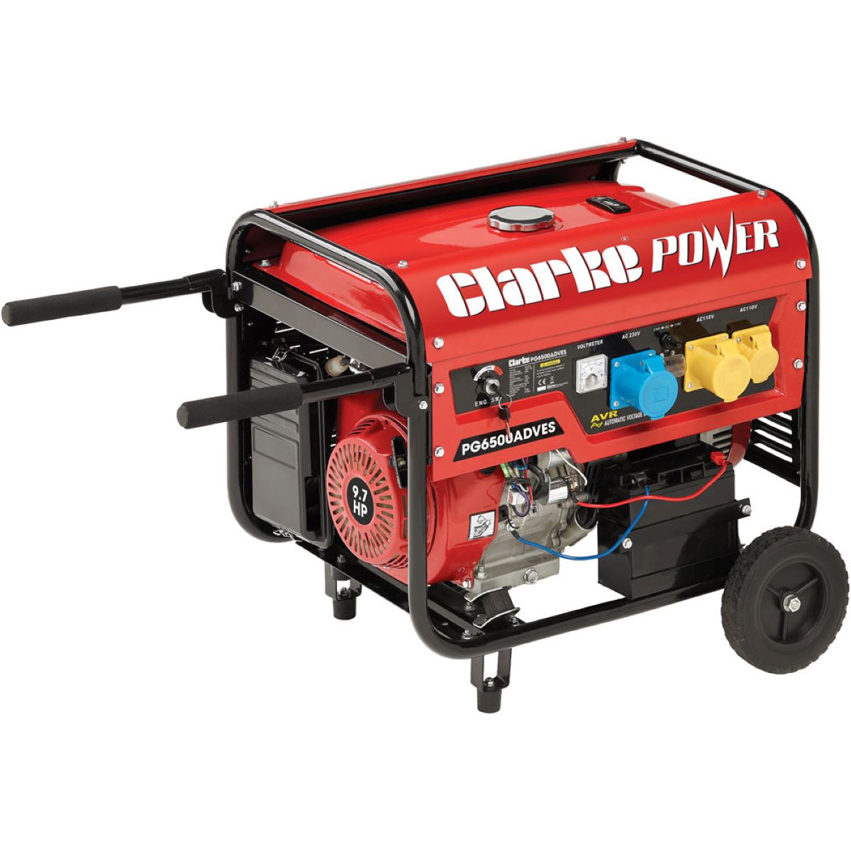 Clarke PG6500ADVES EURO5 5.5kVA Dual VoltagePetrol Generator