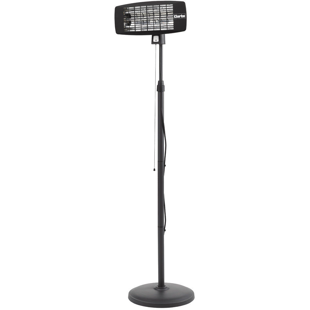 Clarke Infrared Quartz Halogen Heater With Floor Stand