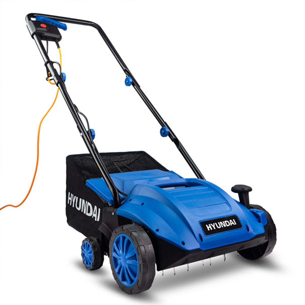 Hyundai---HYSC1532E-1500W-32cm-Electric-Lawn-Scarifier-Aerator-Lawn-Rake-230V-Angled-view