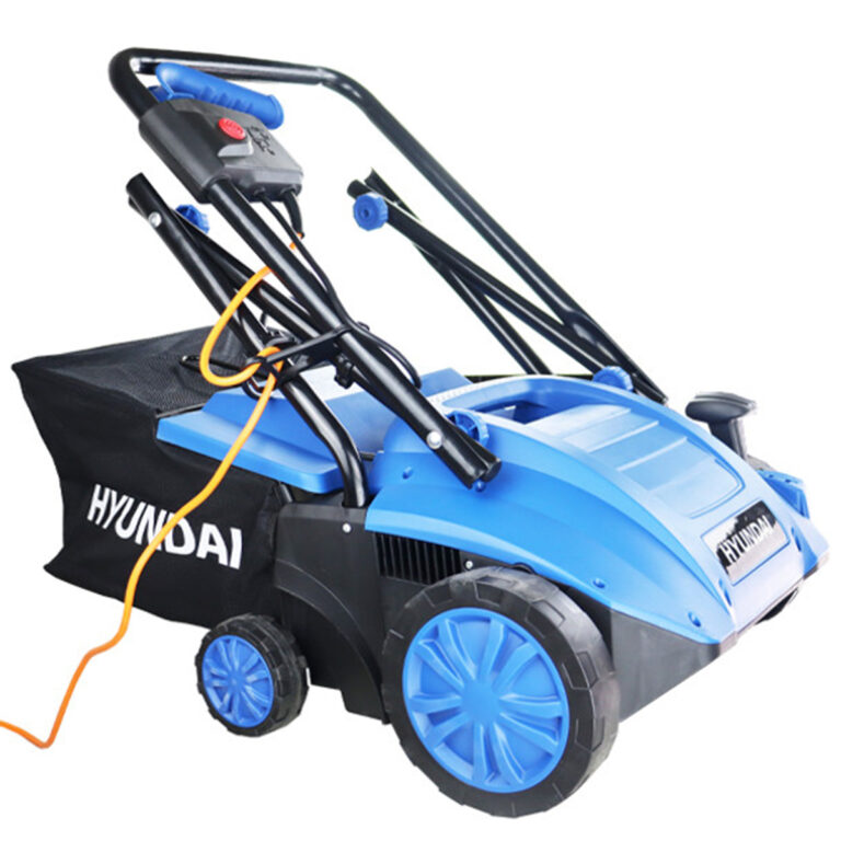 Hyundai---HYSC1532E-1500W-32cm-Electric-Lawn-Scarifier-Aerator-Lawn-Rake-230V-closed-stored-away