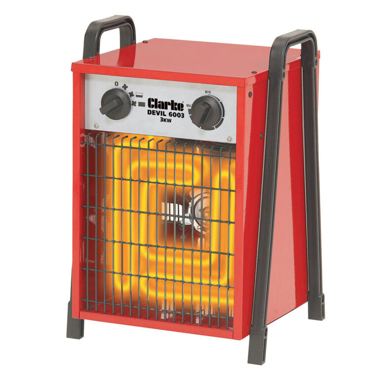 Clarke Devil 3kW Industrial Electric Fan Heater (230V)