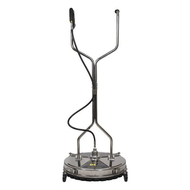 BE-85.403.010-Pressure-Whirlaway-20-inch-Stainless-Steel-Rotary-Surface-Cleaner-With-Castor-Wheels-front-view