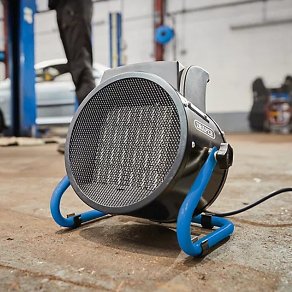 Draper ESH3000PTC 2.80kW Industrial PTC Electric Fan Heater 230V
