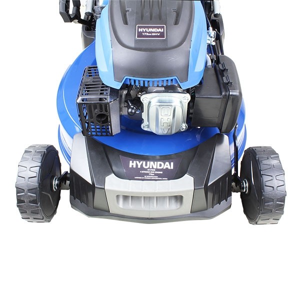 Hyundai HYM530SPER Self Propelled Electric Start Petrol Roller Lawn Mower Generators Direct