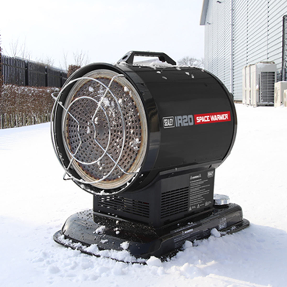 Sealey IR20 20.50kW Infrared Halogen Heater Diesel, Paraffin or Kerosene  230V - Generators Direct