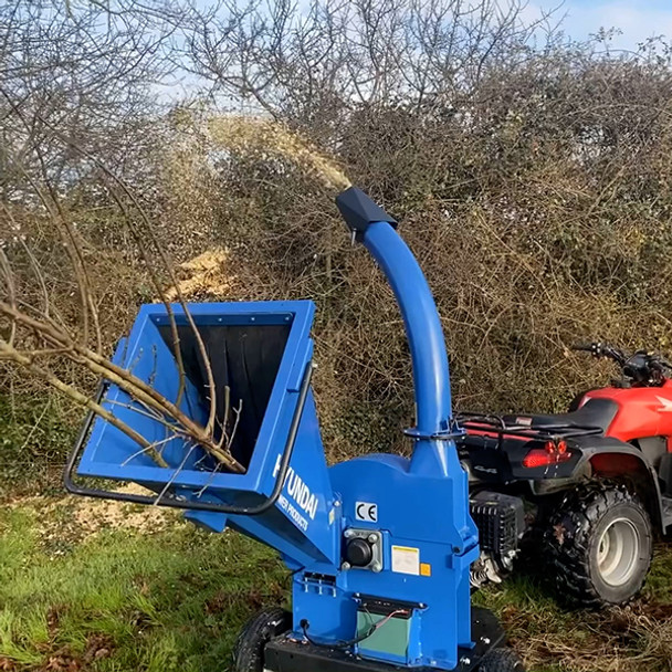 Petrol discount wood chipper