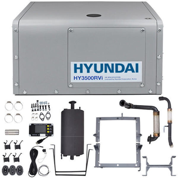 Hyundai HY3500RVi Petrol Inverter Underslung Generator-0010