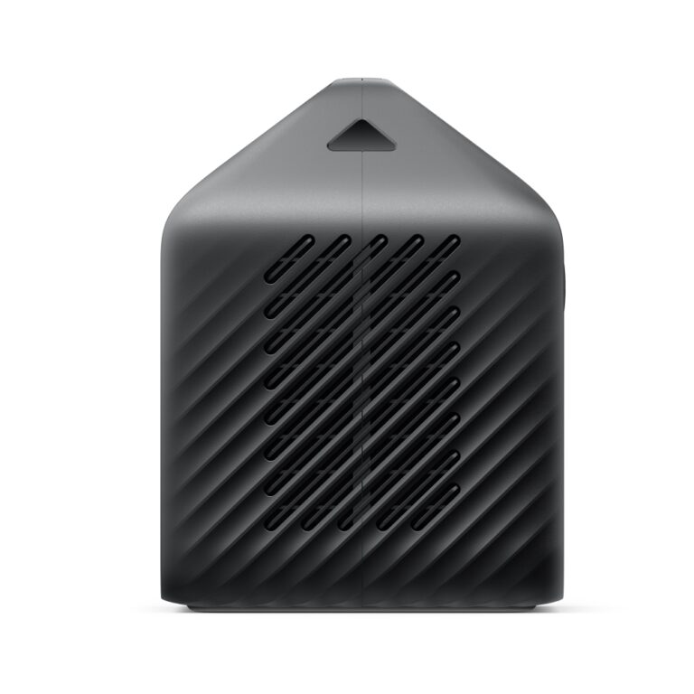 Left side view of the Anker A1751211 Power House 535 Portable Power Station.