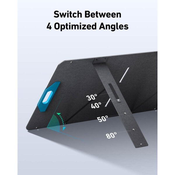 Anker-SOLIX-100W-Foldable-Solar-Panel-different-angles