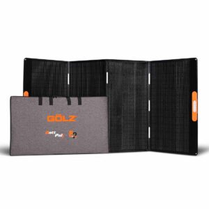 GOLZ Portable 400W Solar Charging Panel and Carry Case