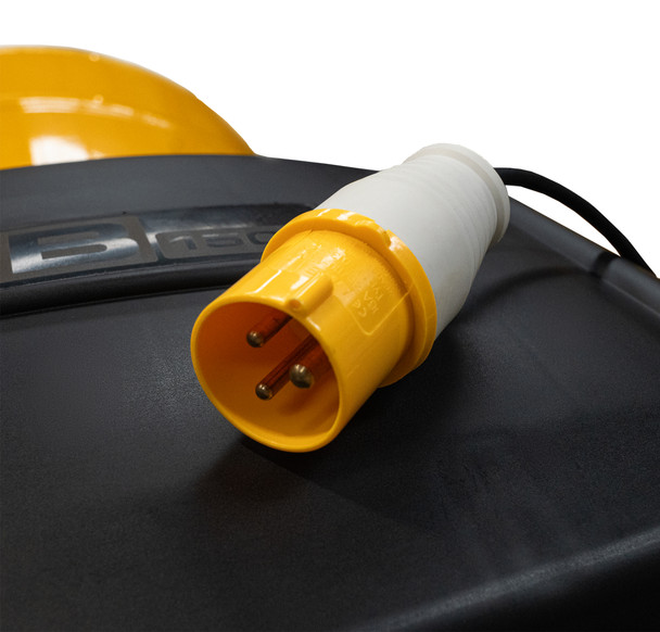JCB 110V Electric Seam Welded Cement Mixer 550W 100 Litre Working Capacity_10