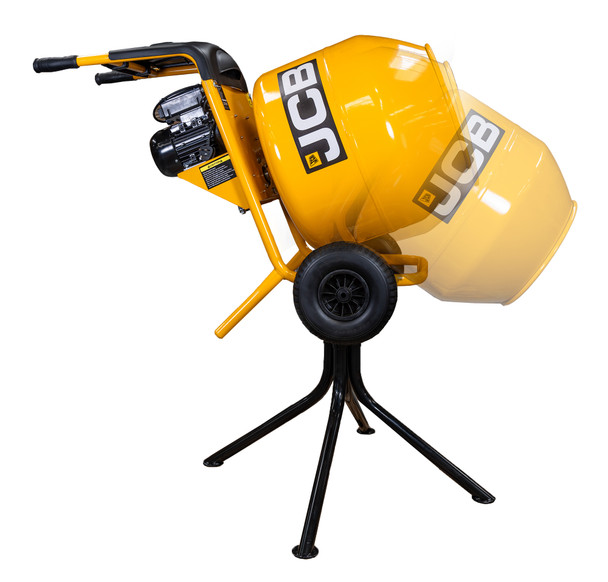 JCB 230V Electric Seam Welded Cement Mixer 550W 100 Litre Working Capacity_7