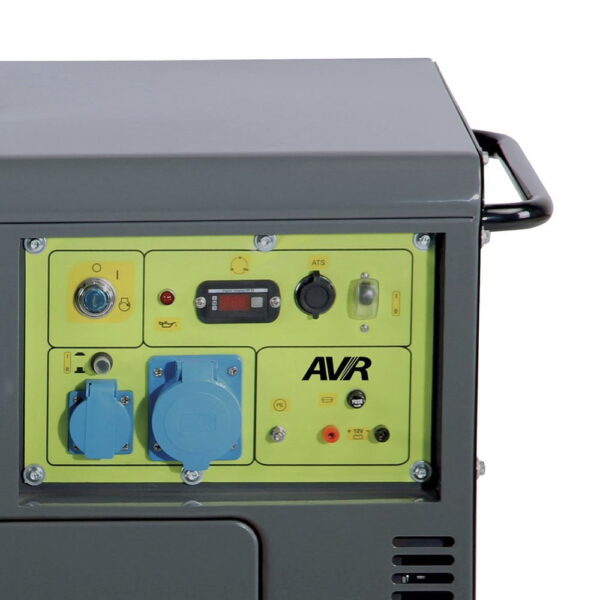 Pramac PMD5000S Canopied Diesel Generator-PR452SXAY00-close-up
