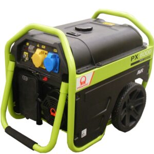 Front view of the pramac px8000 generator​.