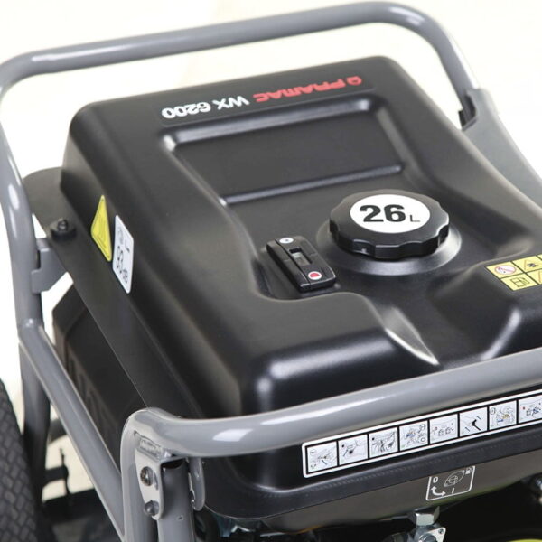 Pramac WX 6200 Petrol Framed Mounted Generator-PR532SXBZ02-close-up
