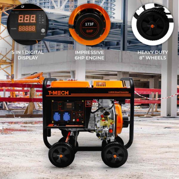 T-Mech-210410-Portable-Diesel-Generator-Open-Frame-Single-Phase-data