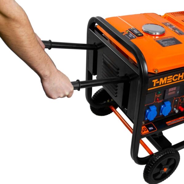 T-Mech-210410-Portable-Diesel-Generator-Open-Frame-Single-Phase-handles
