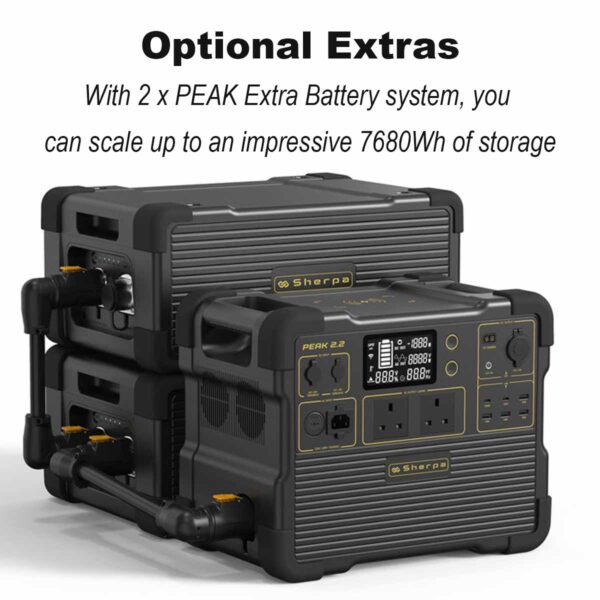 Sherpa-PEAK-2.2KW-Portable-Power-Station-1536Wh-extra-2-batteries