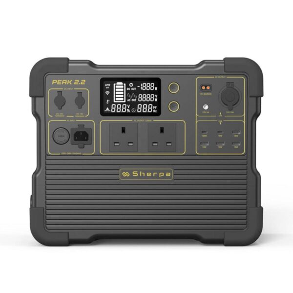 Sherpa-PEAK-2.2KW-Portable-Power-Station-1536Wh-front-view