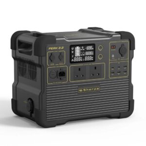 Sherpa 2KW portable power station.
