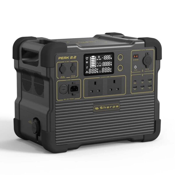 Sherpa 2KW portable power station.