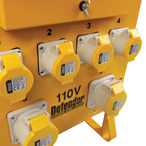 Defender 10kVA Single Phase Transformer 110V-4