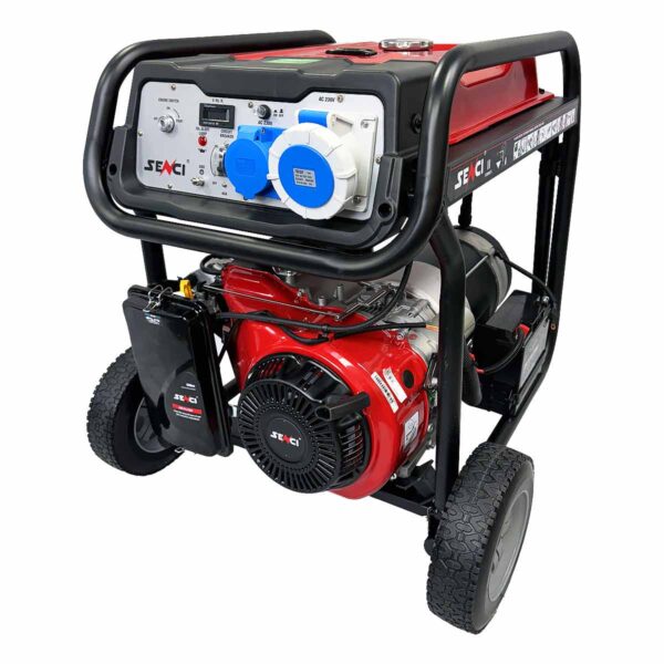 Senci-sc12000-ii-Petrol-Generator-Side-Angle-view