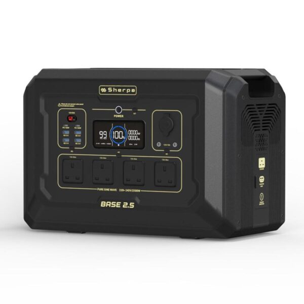 Sherpa-2.5-BASE-Portable-Power-Station-2048Wh-front-right-view
